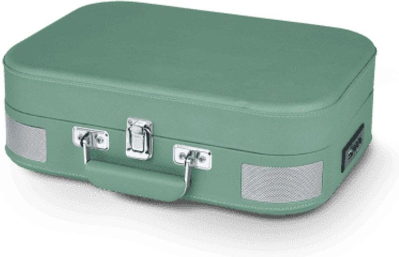 Muse MT-201WG - Bluetooth Kofferplatenspeler - Mintgroen - Compact