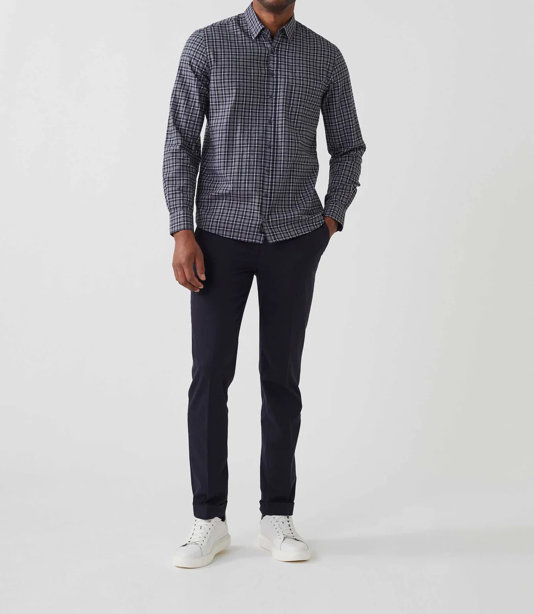 Chemise casual grise 
