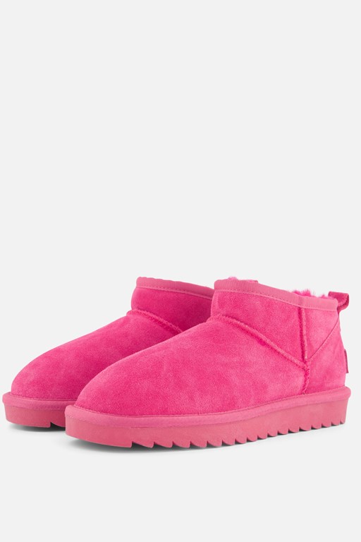 Colors of California Gevoerde boots roze Suede