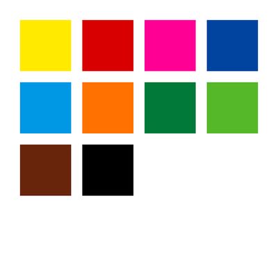 Staedtler triplus - 10 Feutres - couleurs assorties