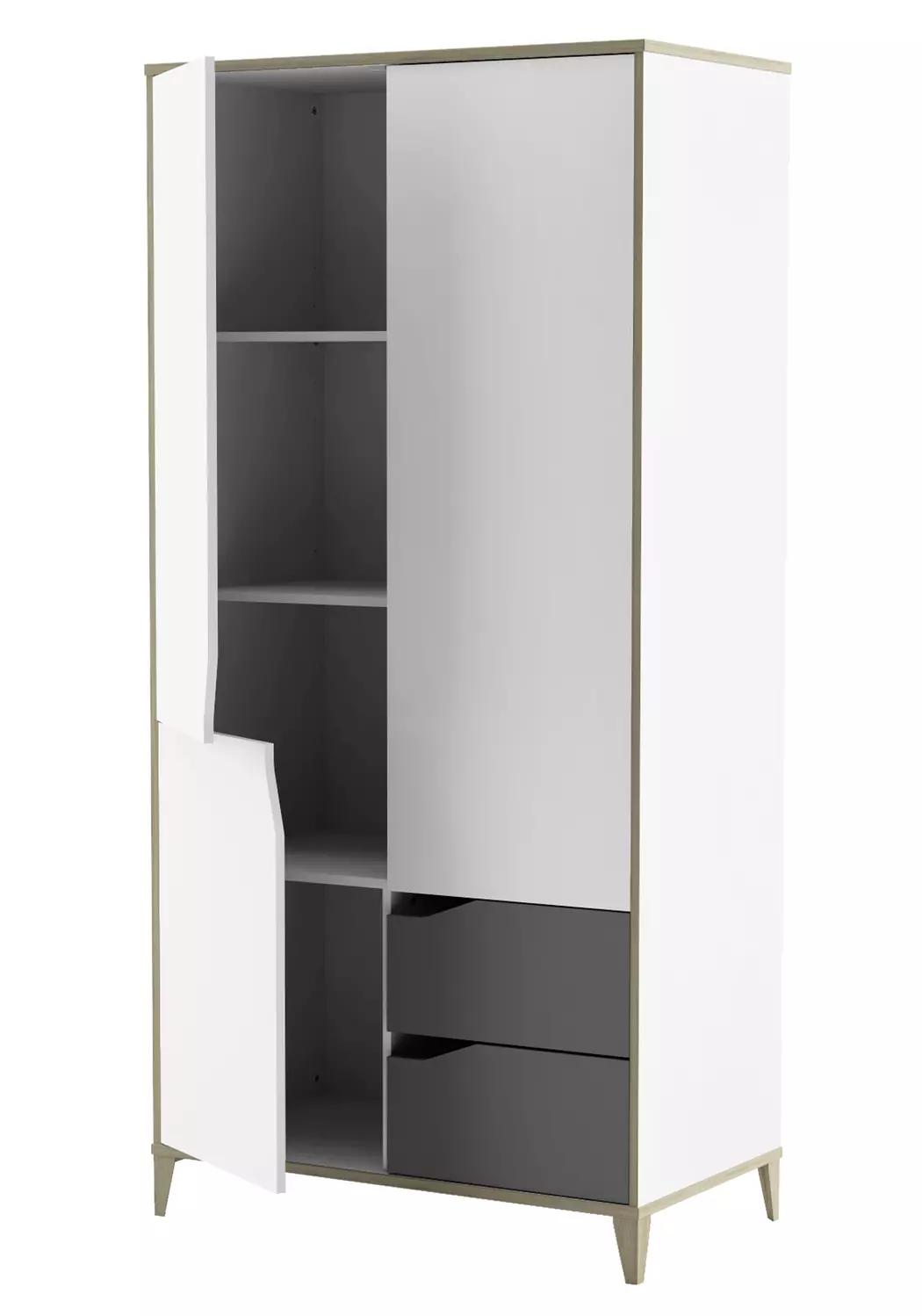 Kleiderschrank Genius 89 x 185 cm
