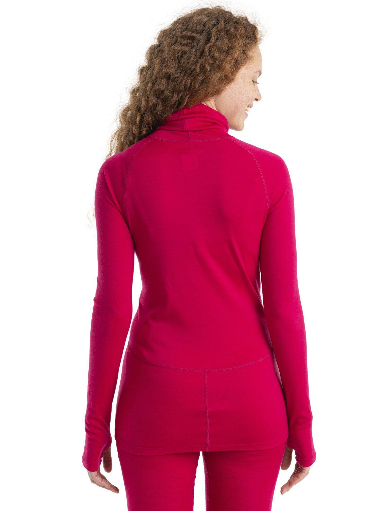 Icebreaker| Damen Langarm-Layer 300 MERINOFine™ Rollkragenpullover