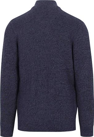 Casa Moda Half Zip Trui Blauw 434105100-147 kopen