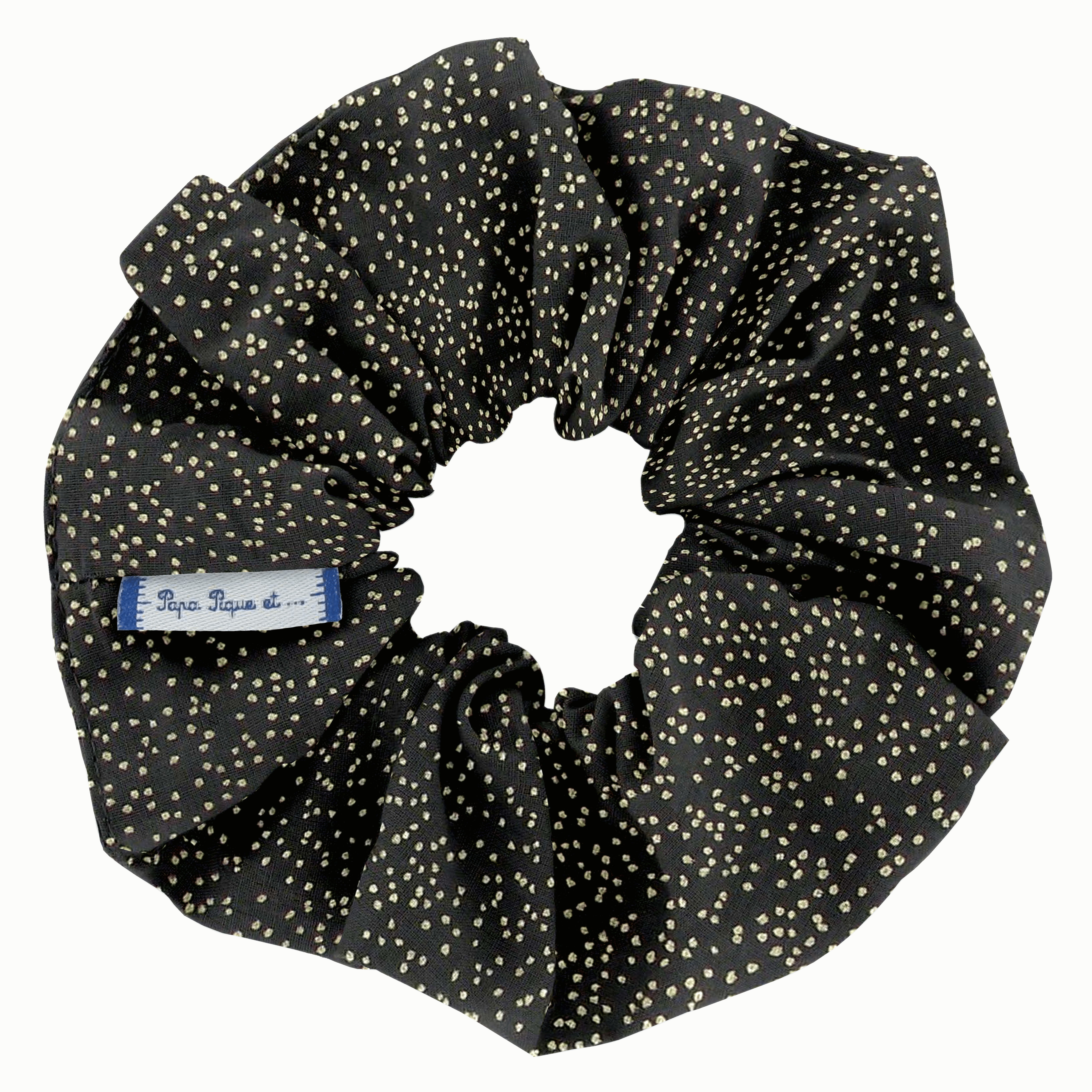 Chouchou Noir Pailleté