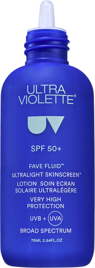 Ultra Violette Fave Fluid SPF 50  Skinscreen