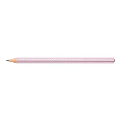 Faber-Castell Jumbo Sparkle - Crayon à papier - B - ROSE METALLIC