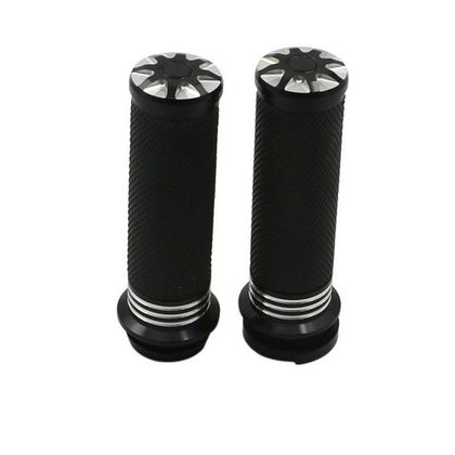 Poignées de guidon CustomAcces MOON 25.4 MM Universel - Noir