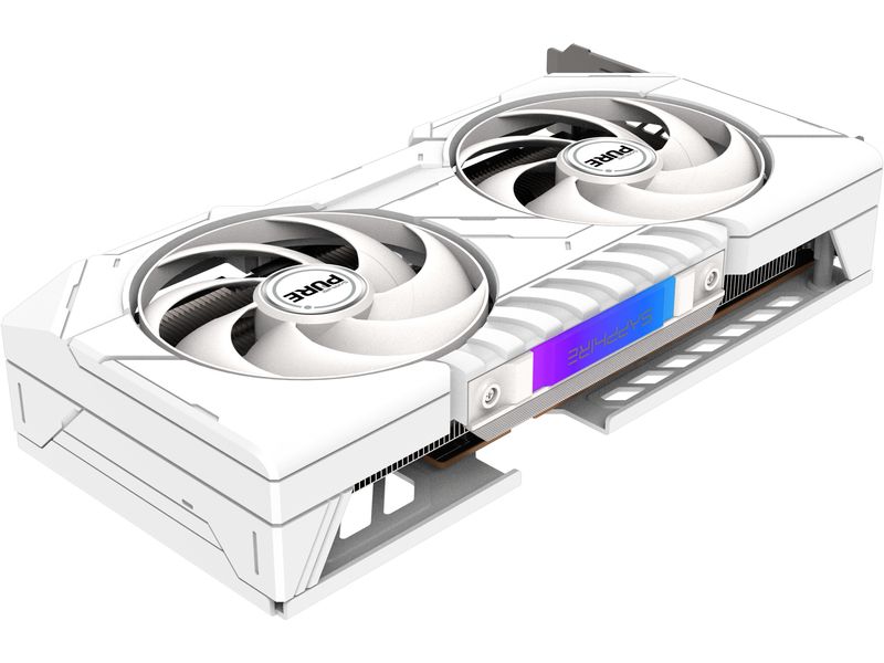 SAPPHIRE Grafikkarte AMD Radeon RX9060 XT PURE OC 16GB GDDR Grafikkarte mit 16 GB GDDR6 Speicher