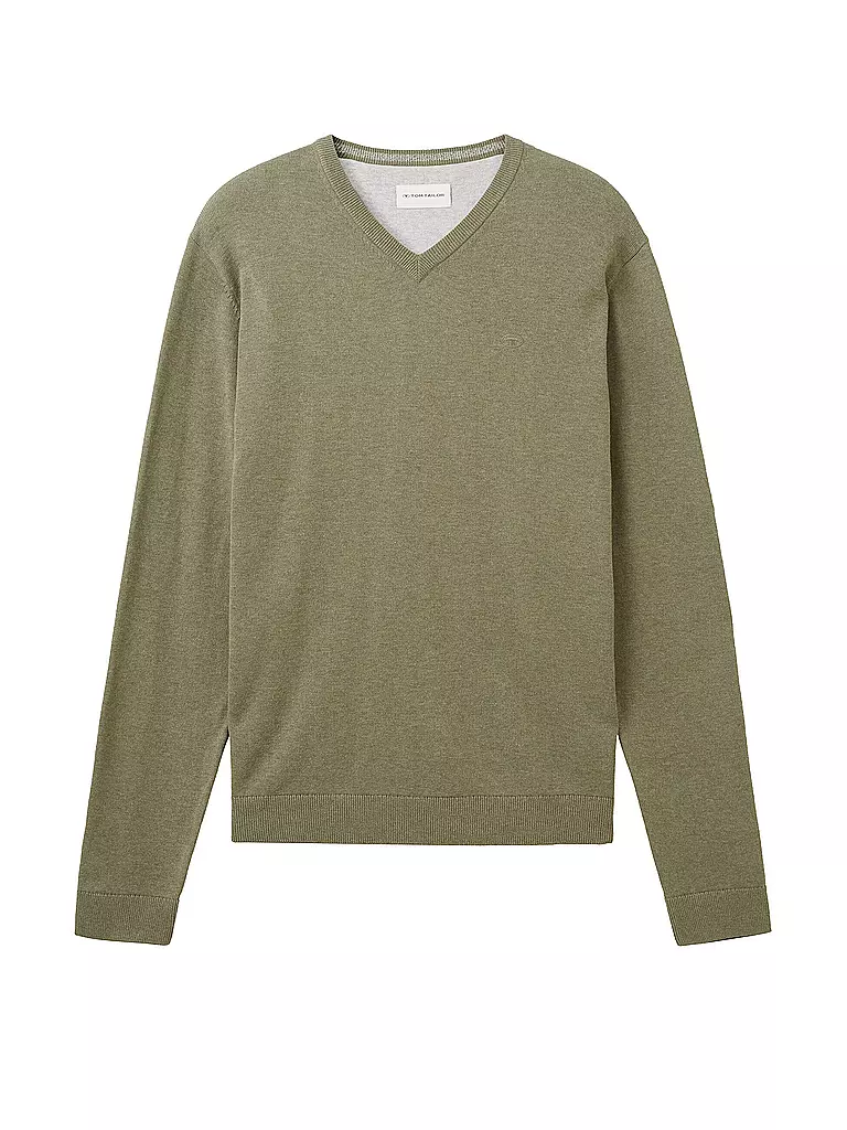 TOM TAILOR Pullover olive