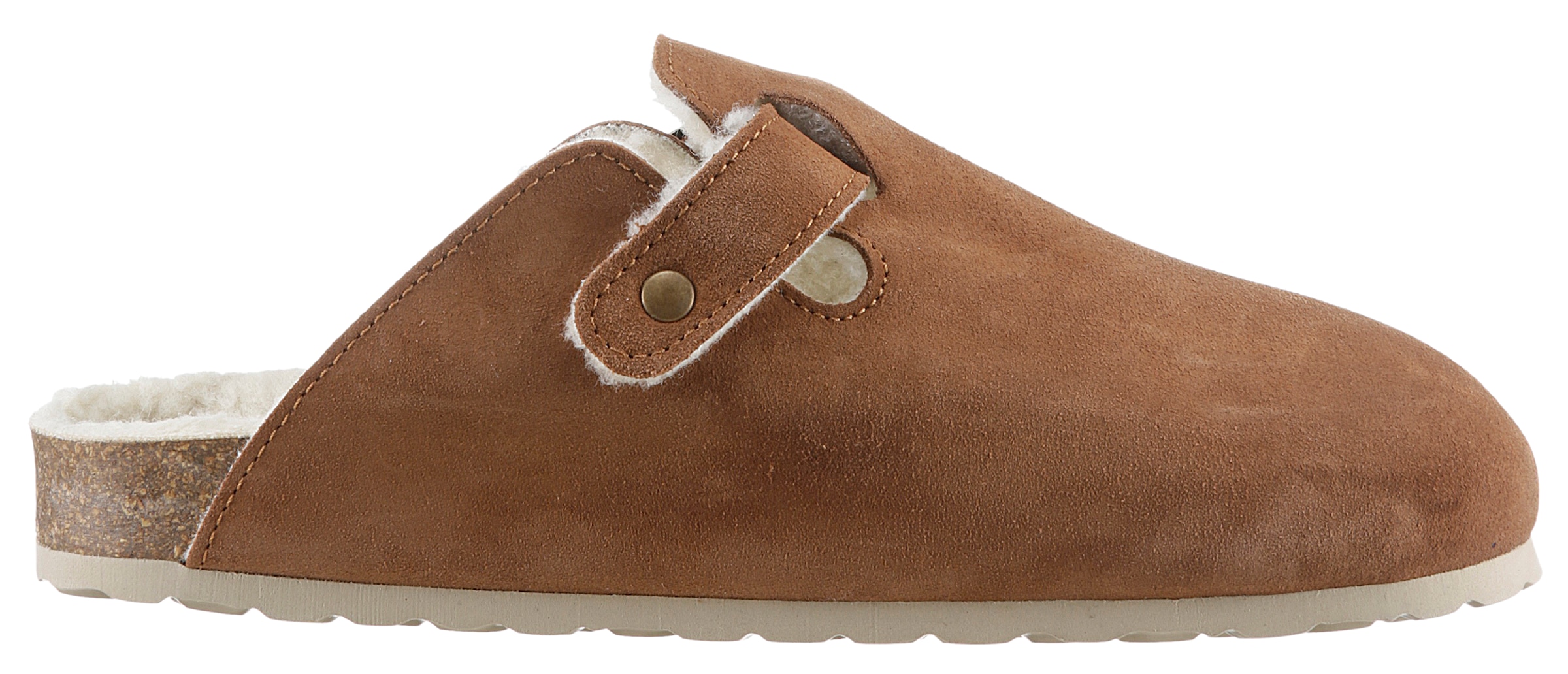 Aniston SHOES Clog »Esc«  , Hausschuh, Schlappen, Homeslipper mit Warmfutter