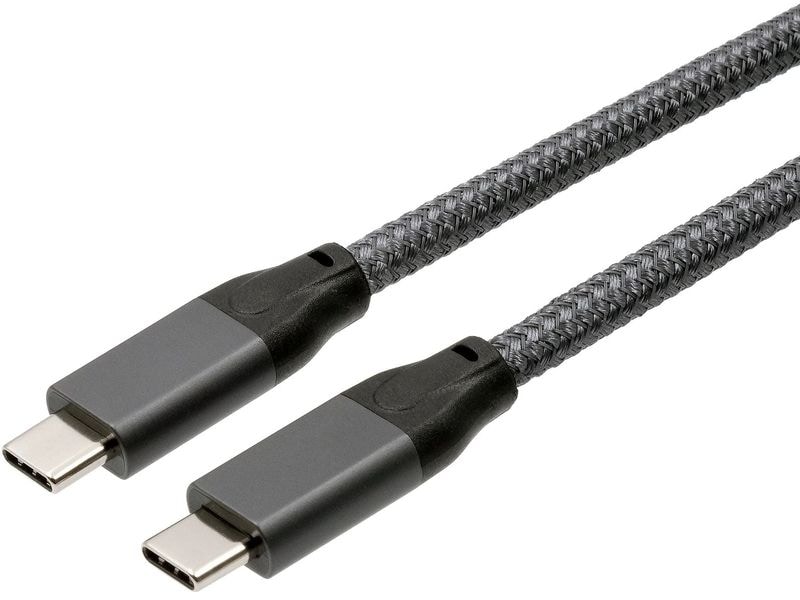 Exsys USB-Ladekabel EX-K1596 USB C - USB C 1 m Daten- und Ladekabel