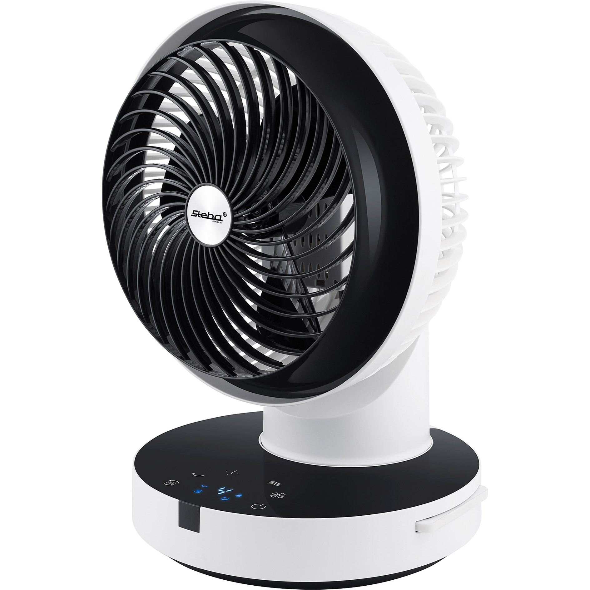 STEBA Tischventilator VT 360 Twist - weiß-schwarz - mit Fernbedienung