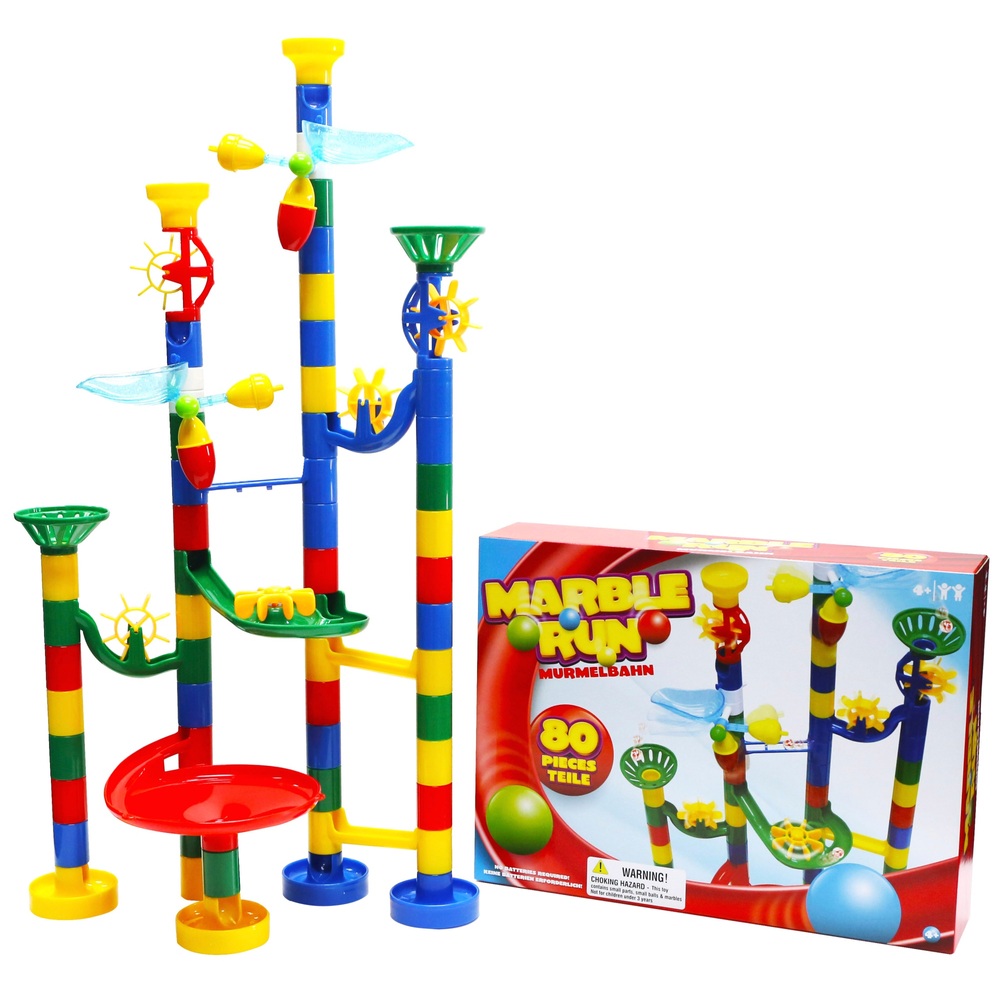 Murmelbahn-Spiel (80 Teile)