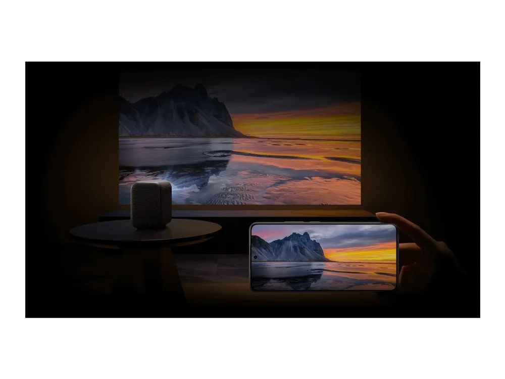 Xiaomi Smart Projector L1 - LCD-projektor - bærbar - 200 lumen - Full HD (1920 x 1080) - 1080p - 802.11ac wireless / Bluetooth 5.0