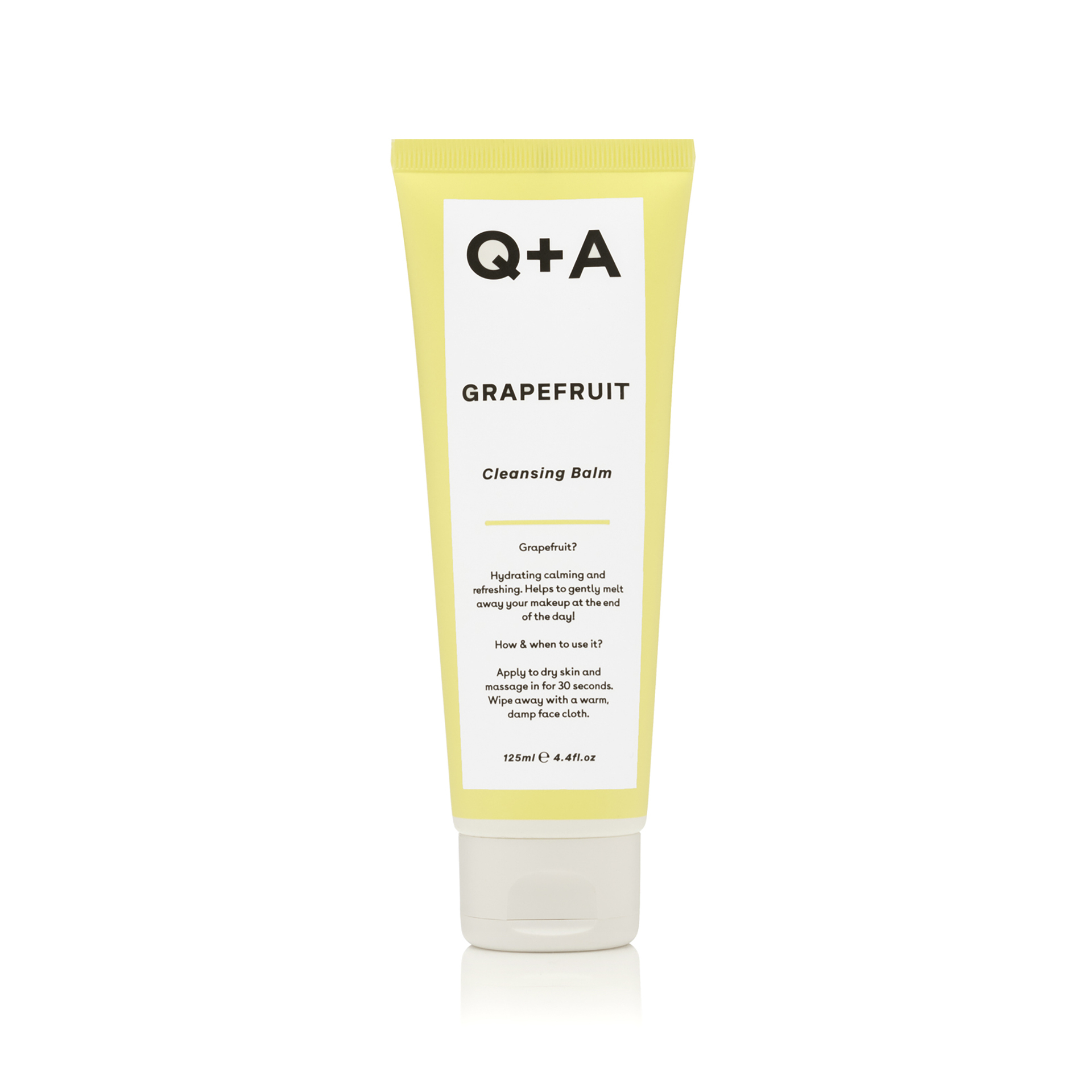 Q+A Grapefruit Cleansing Balm 125ml