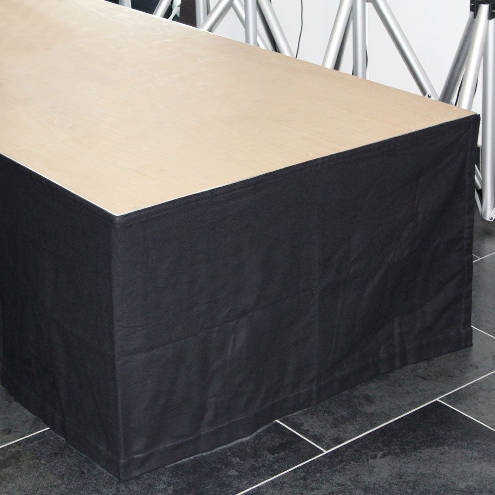 Adam Hall 0153X206 podiumrok zwart 2 x 0.6 meter