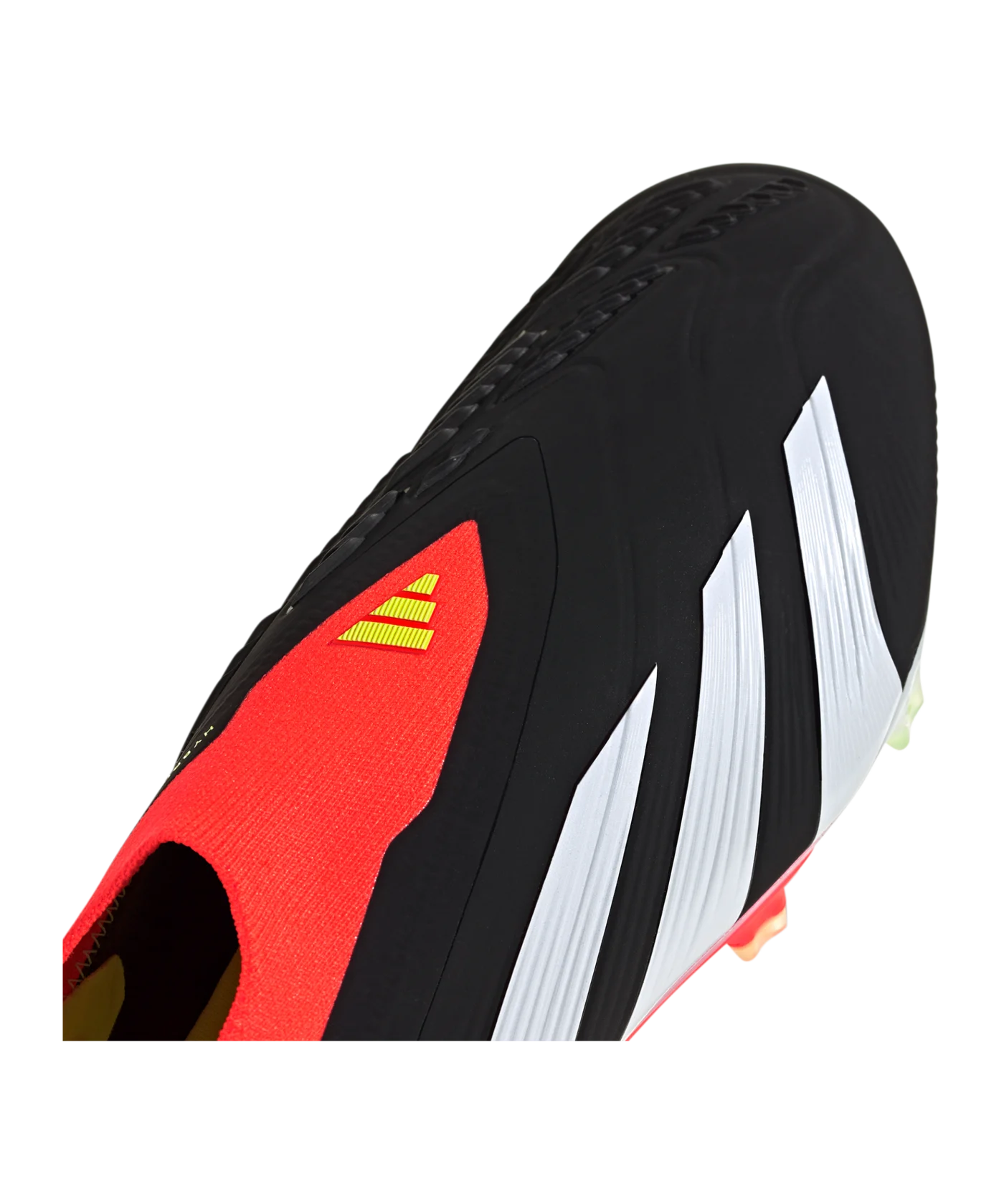 adidas Predator Elite LL FG Solar Energy Schwarz Weiss Rot