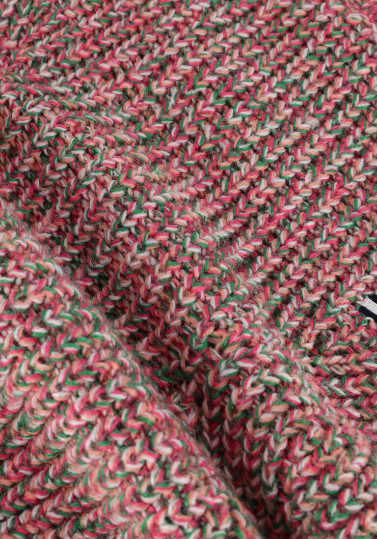 TOMMY HILFIGER roze tommy hilfiger trui chunky melange sweater