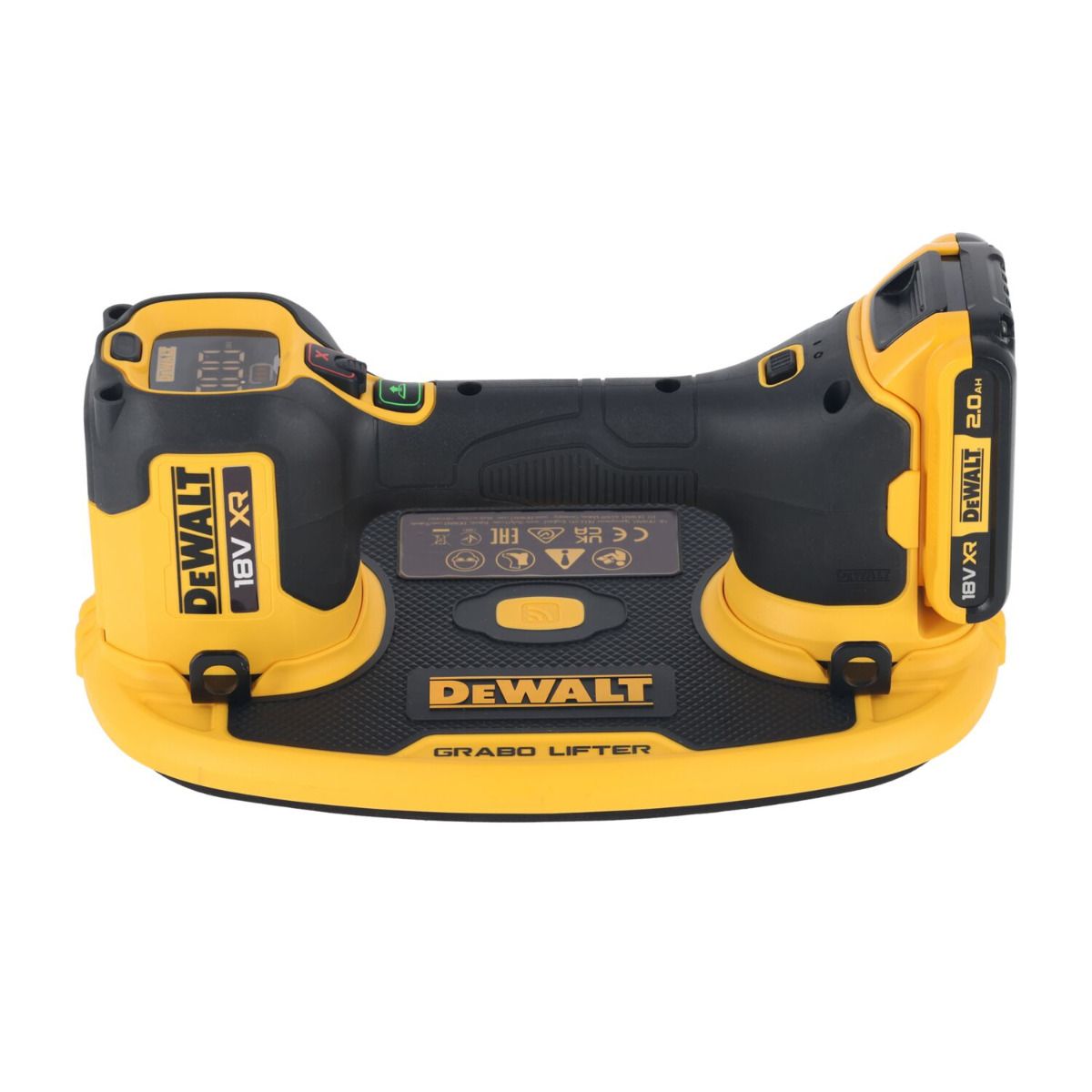 DeWALT DCE590D1T Accu vacuümlifter tegel-/glasdrager 18V XR 2.0Ah is TSTAK