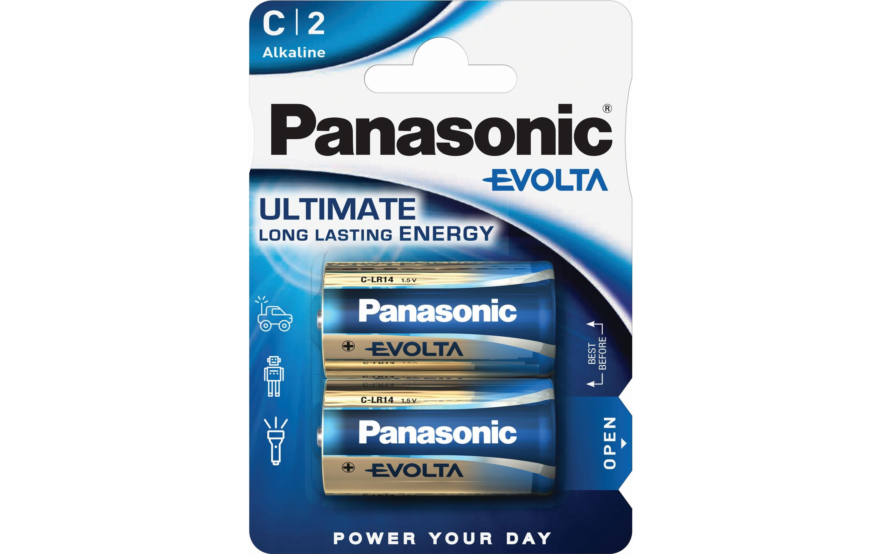 Batterie Evolta Ultimate C , 2 StückTyp C, 2 Stück