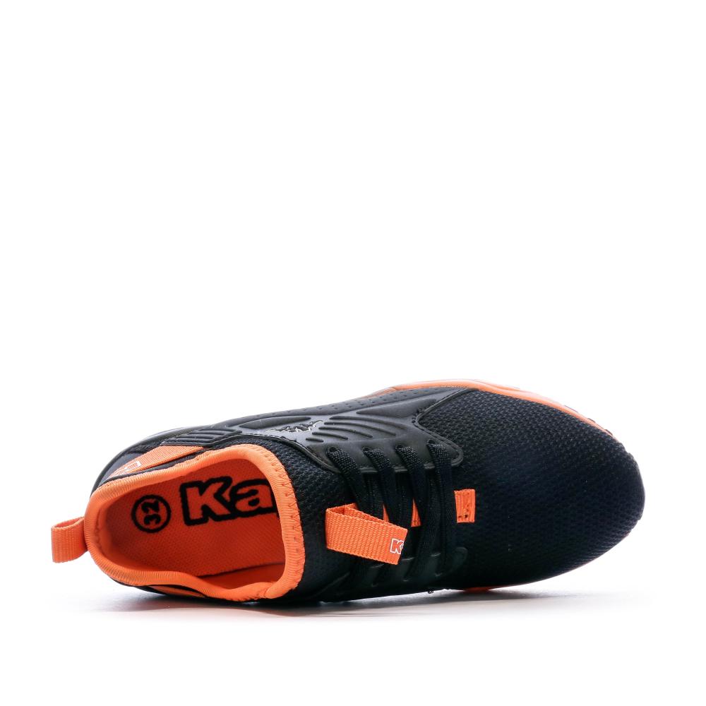 Kappa Baskets Noir/Orange Garçon Kappa San Puerto