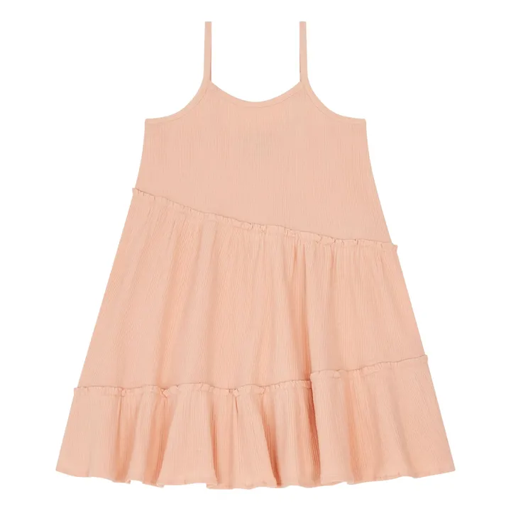 Hundred Pieces Robe en Gaze Coton Bio | Rose