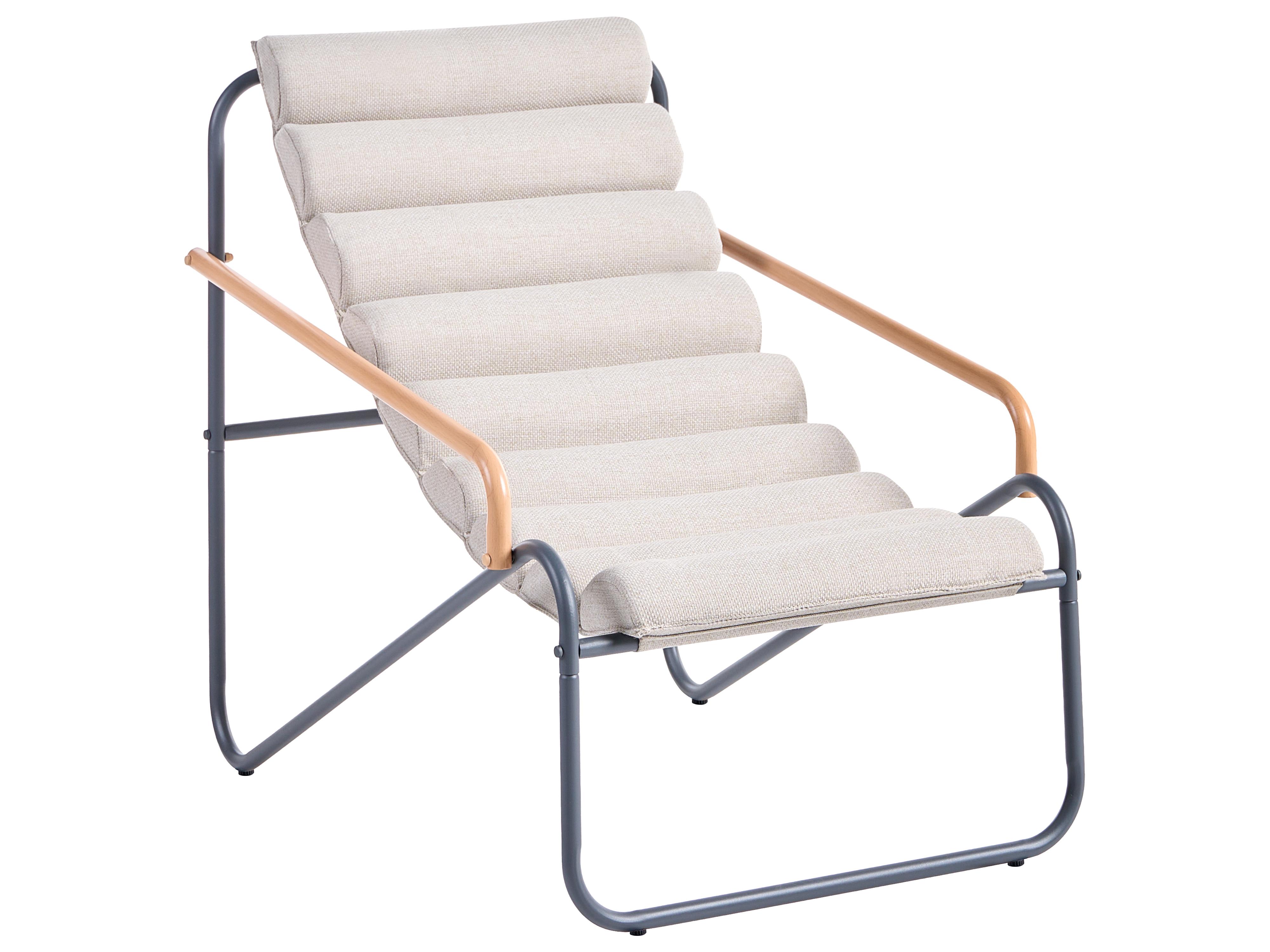 Loungeset met tafel 2-zits PASTO Metaal Donkergrijs