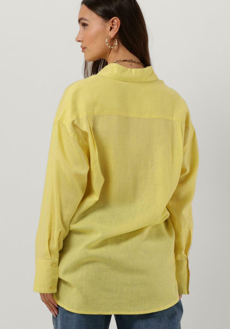 ALIX THE LABEL gele alix the label blouse ladies woven linen lyocell blouse