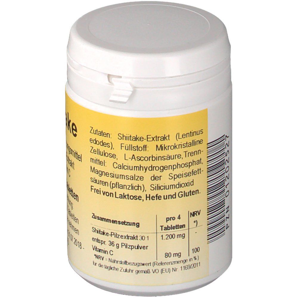 Shiitake Tabletten