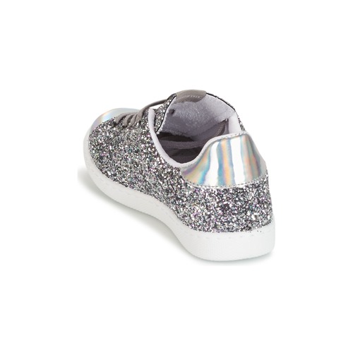Victoria - DEPORTIVO BASKET GLITTER KID - Argenté