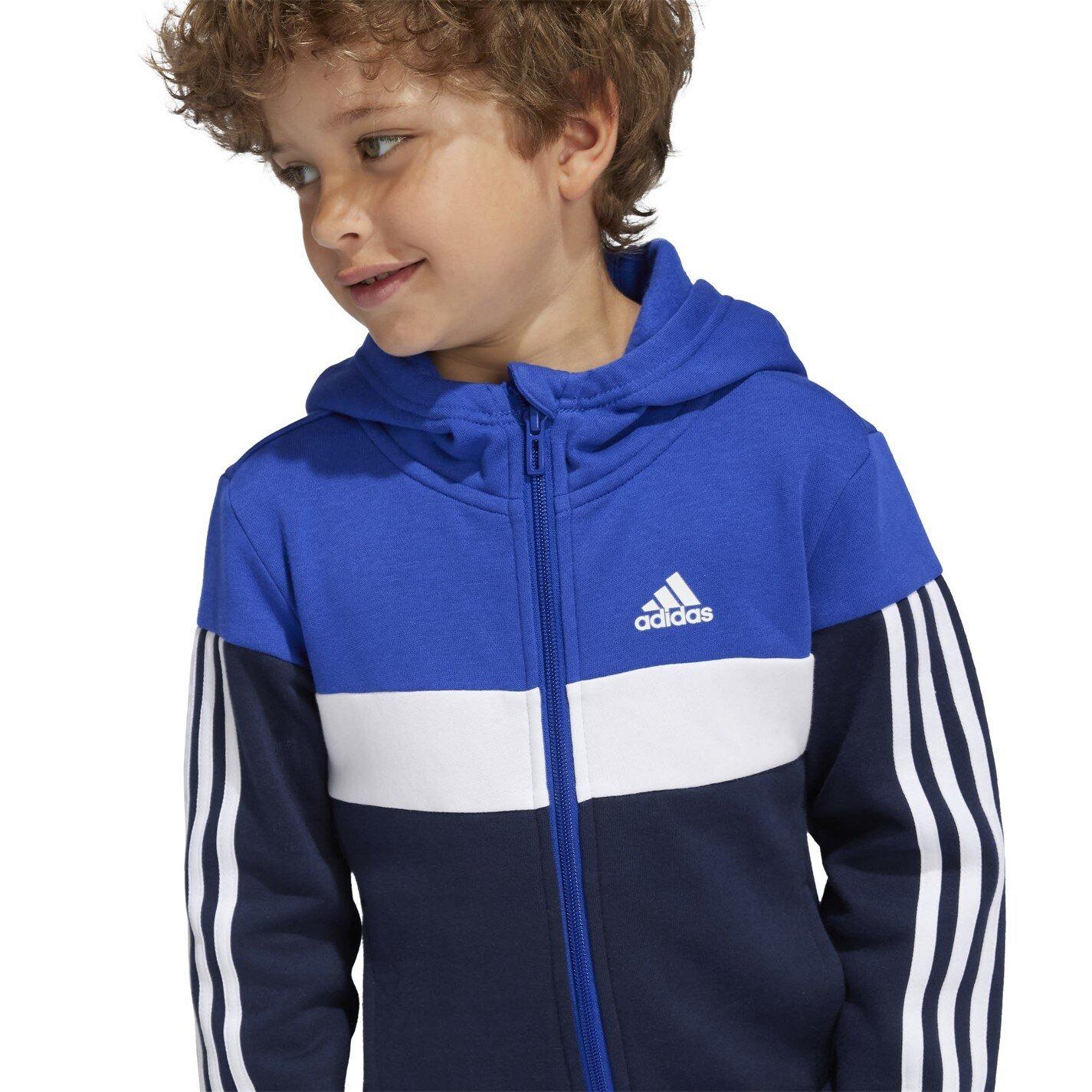 adidas Kids Tiberio Colorblock Fleece Tracksuit Kids