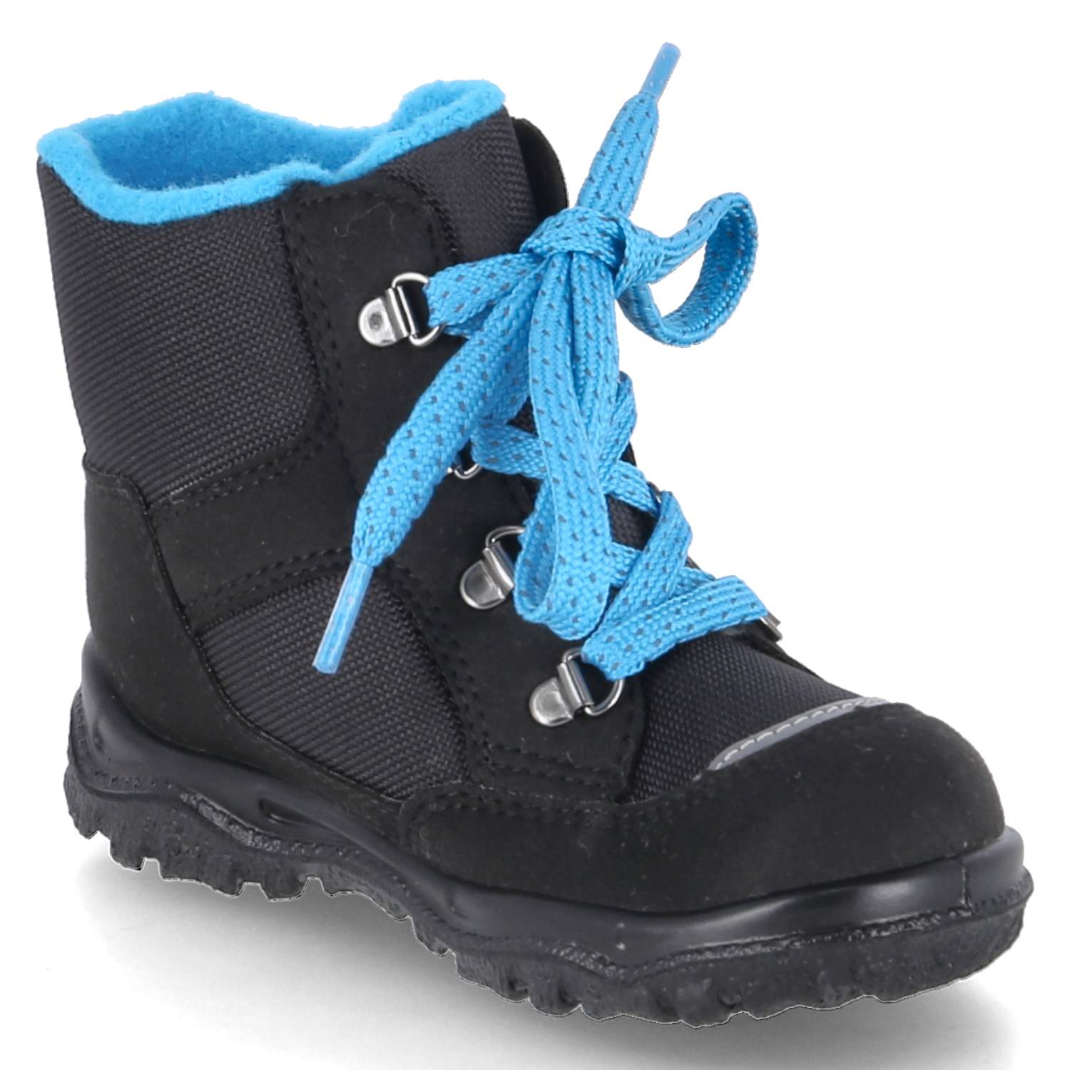 Superfit Winterstiefeletten  HUSKY1 - schwarz/hellblau