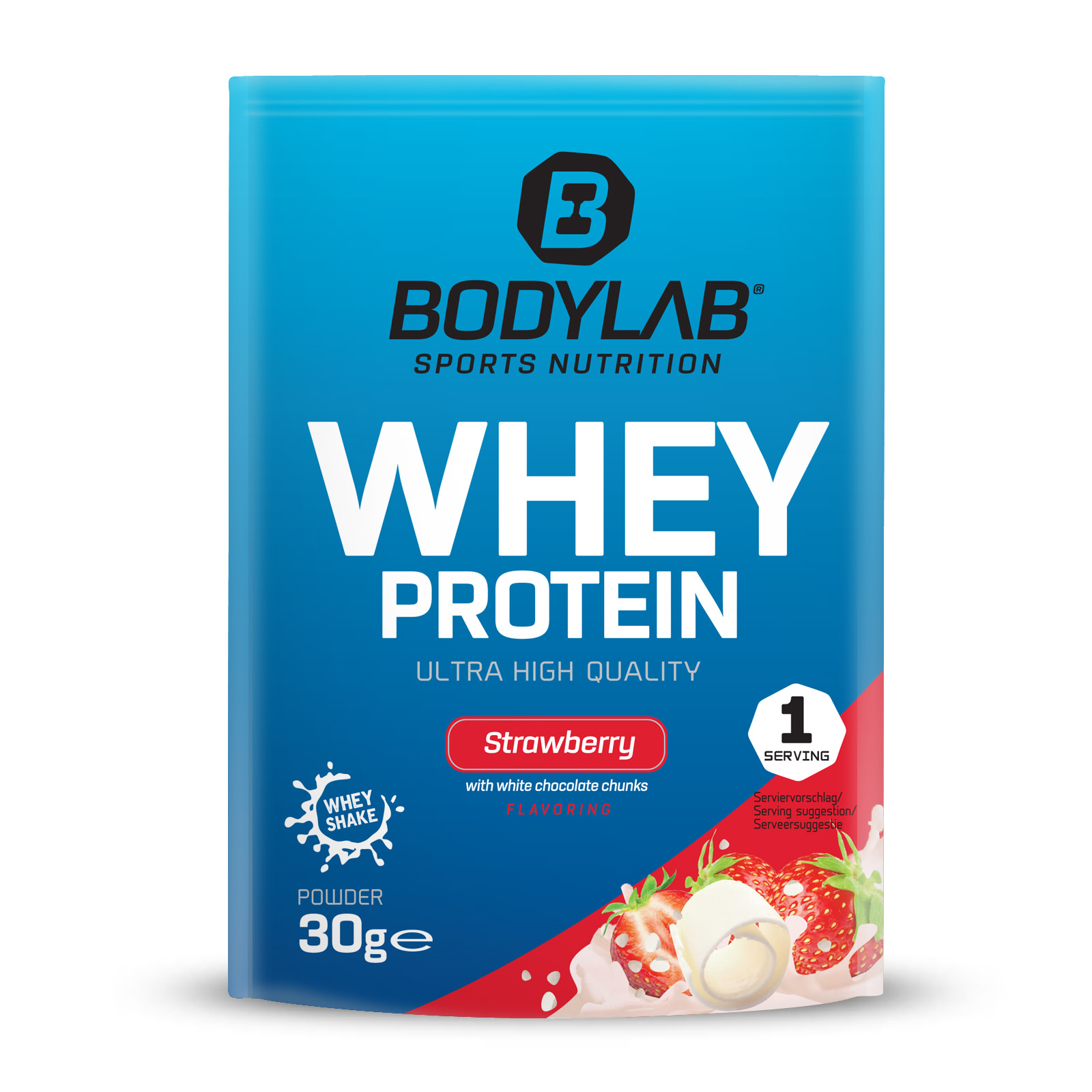 Whey Protein Probe - 30g - Strawberry-White Chocolate