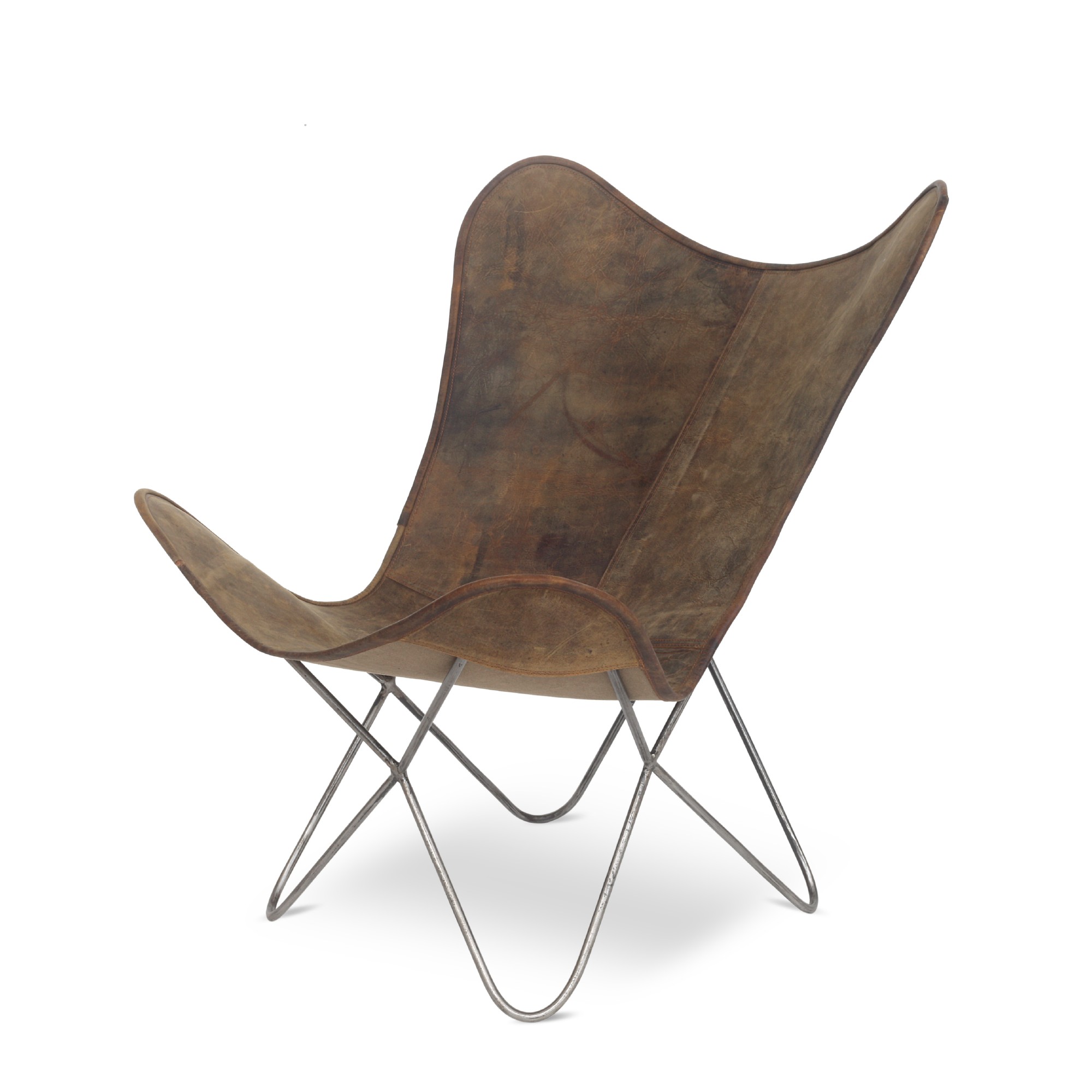 Lounger 'Riley', braun, T 68 cm, B 70 cm, H 93 cm von fischer's lagerhaus