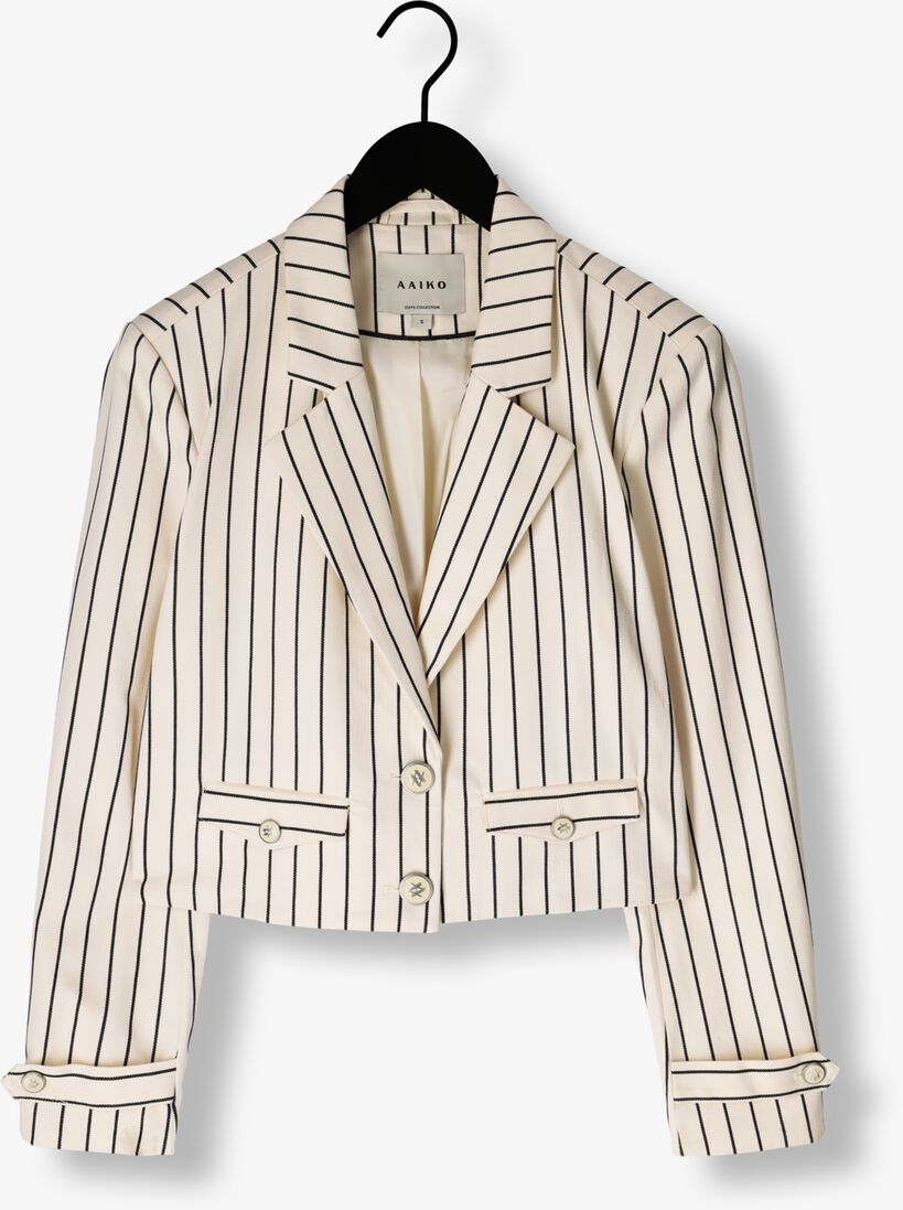 gebroken wit aaiko blazer ines stripe co 570