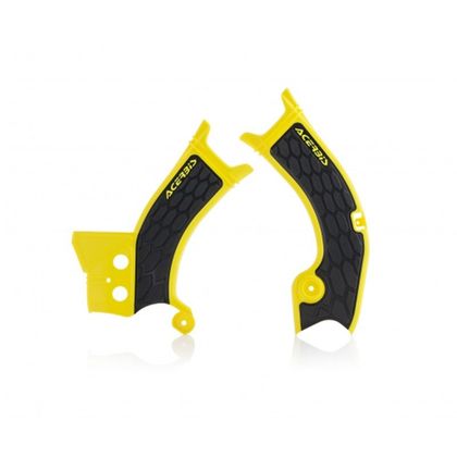 Protège cadre Acerbis x grip - Jaune / Noir