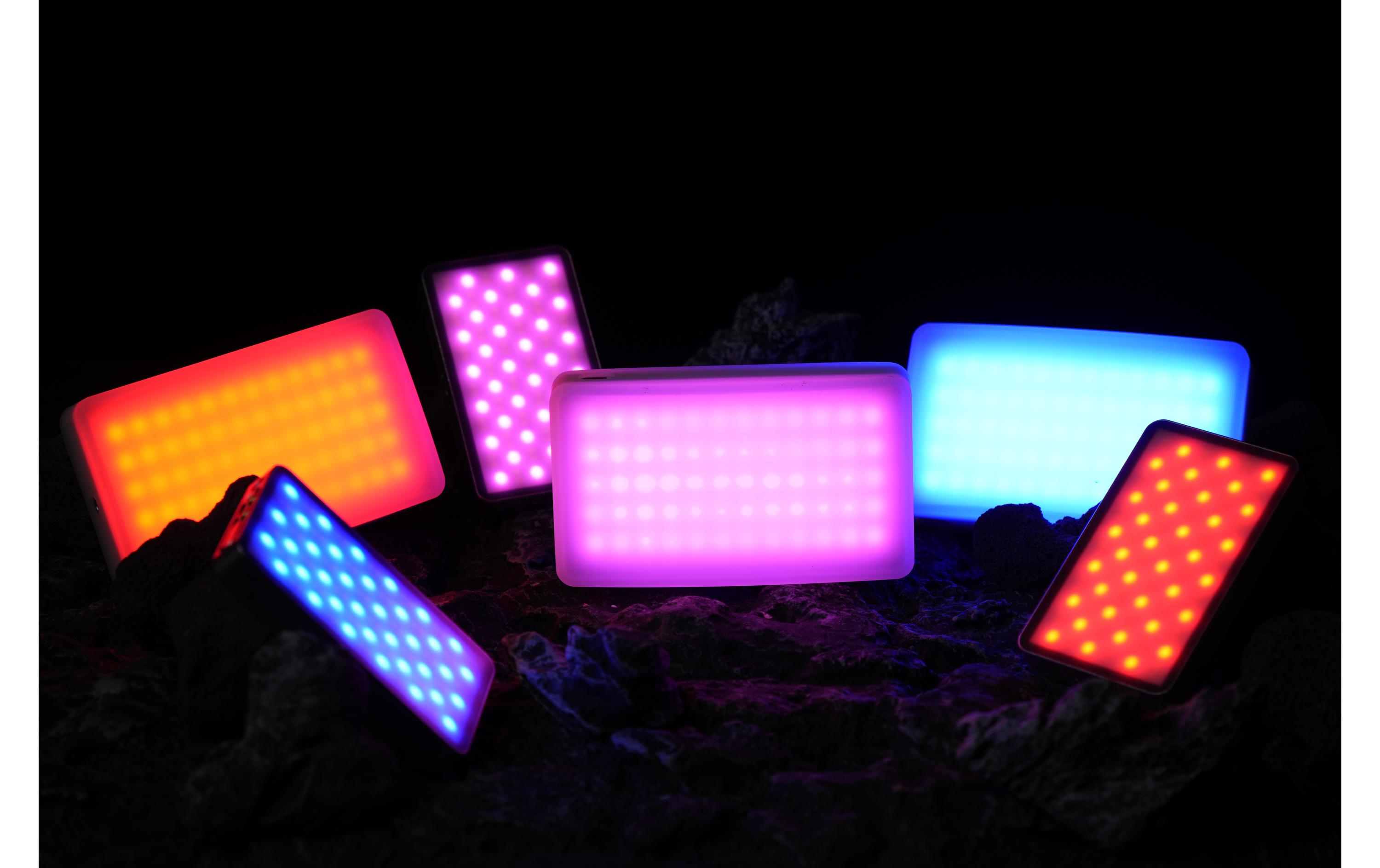 Videoleuchte Retro 12X<br>12W Tragbare RGB-LED-Leuchte