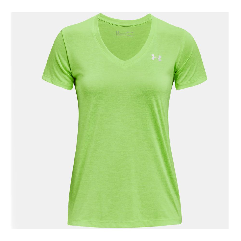 Under Armour TWIST - Maillot Femme quirky lime/white