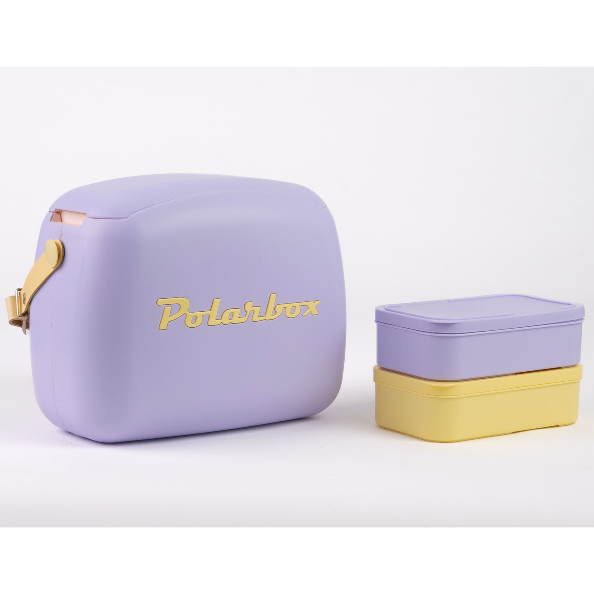 Kühlbox POLARBOX SUMMER - lila-yellow - Retro - 6 Liter