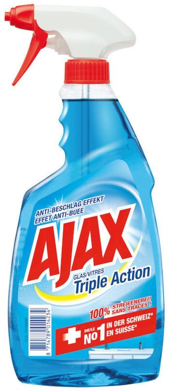 Ajax Glasreiniger Triple Action, 0.5 l