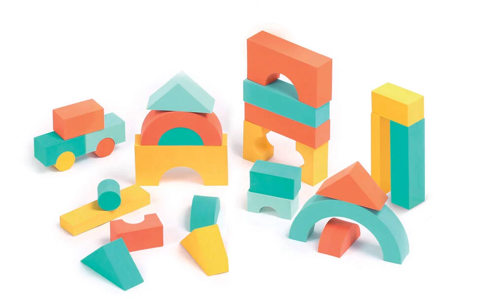 BLOCS CONSTRUCTION MOUSSE