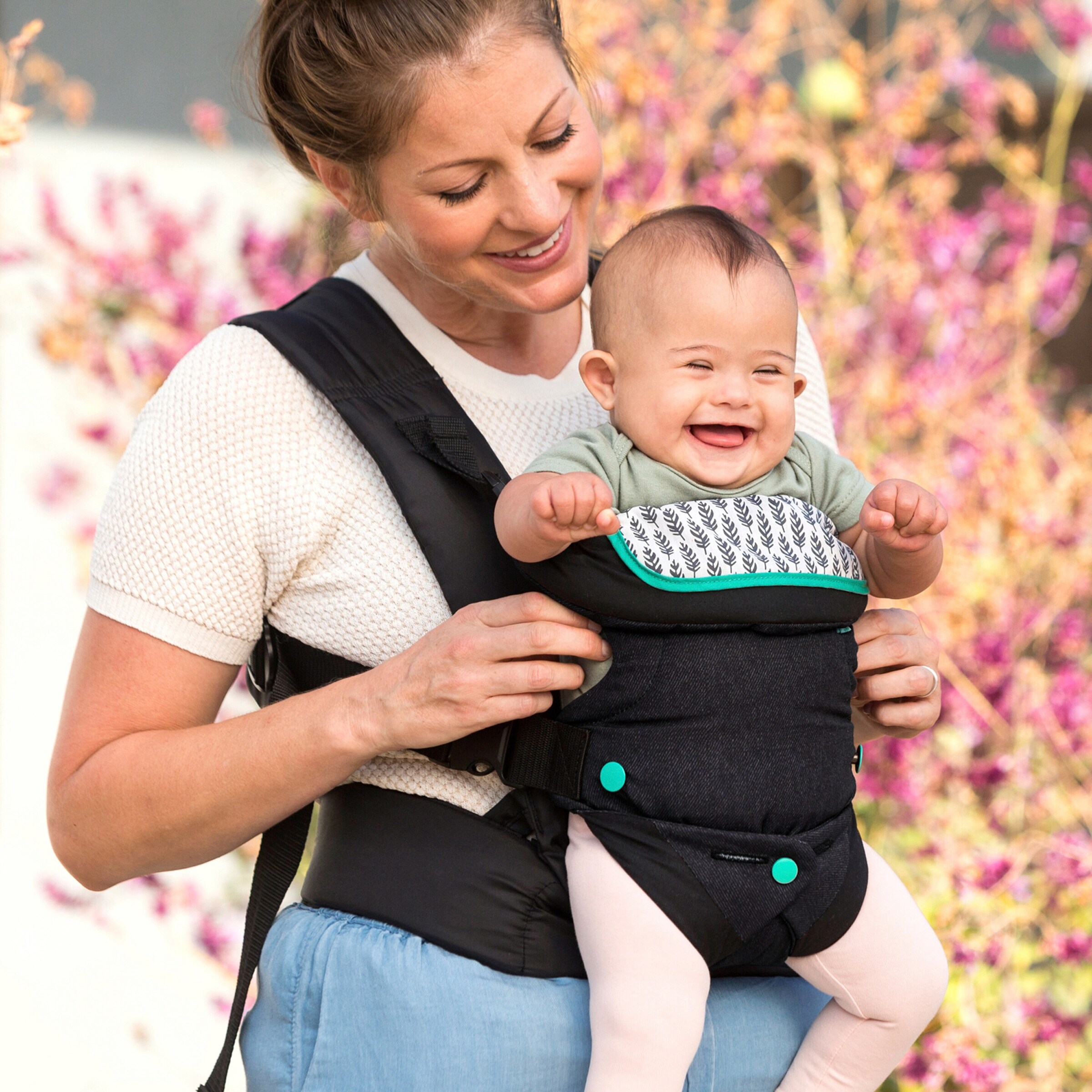 Infantino Babytrage Flip schwarz