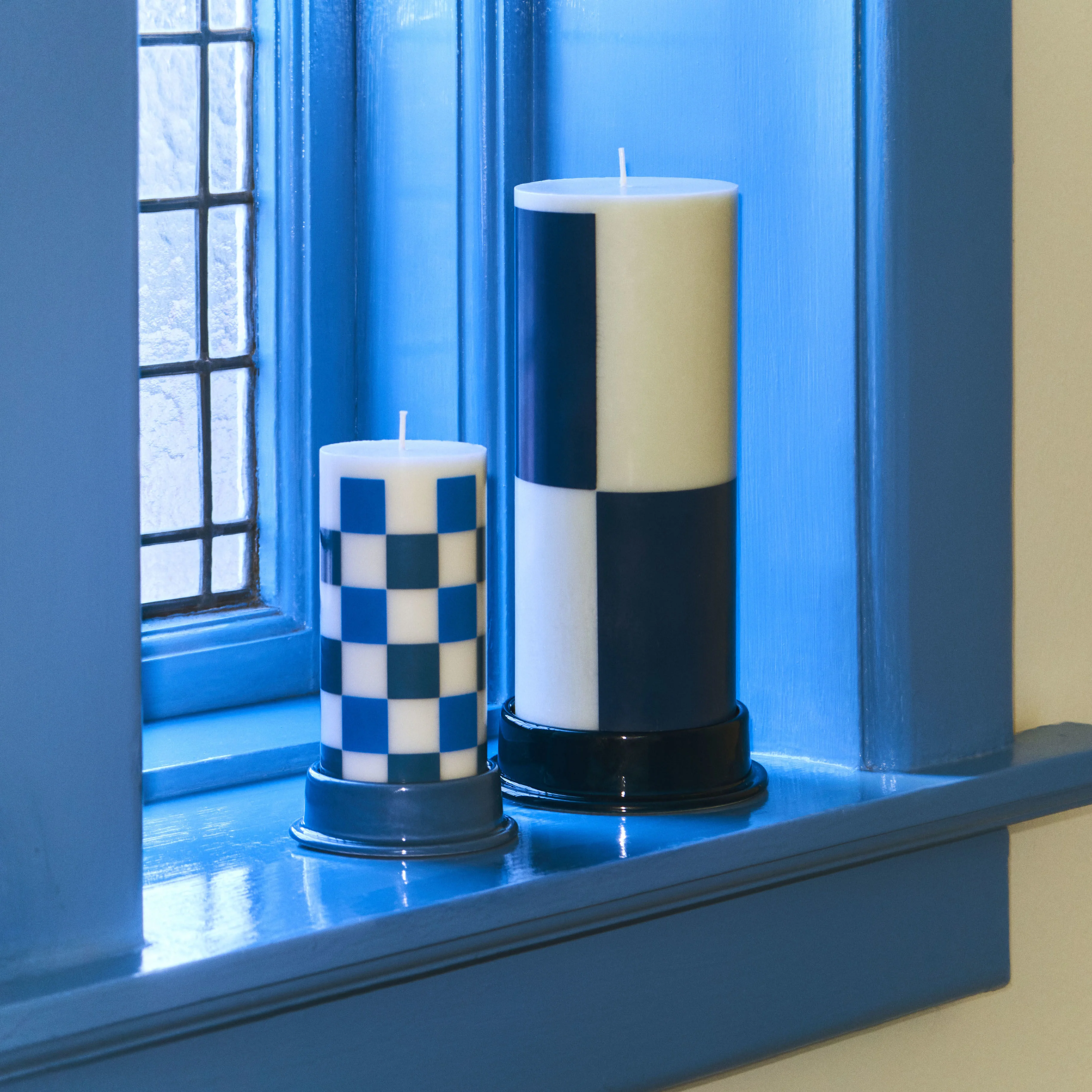 COLUMN - Bougie bloc cire | Multicolore
