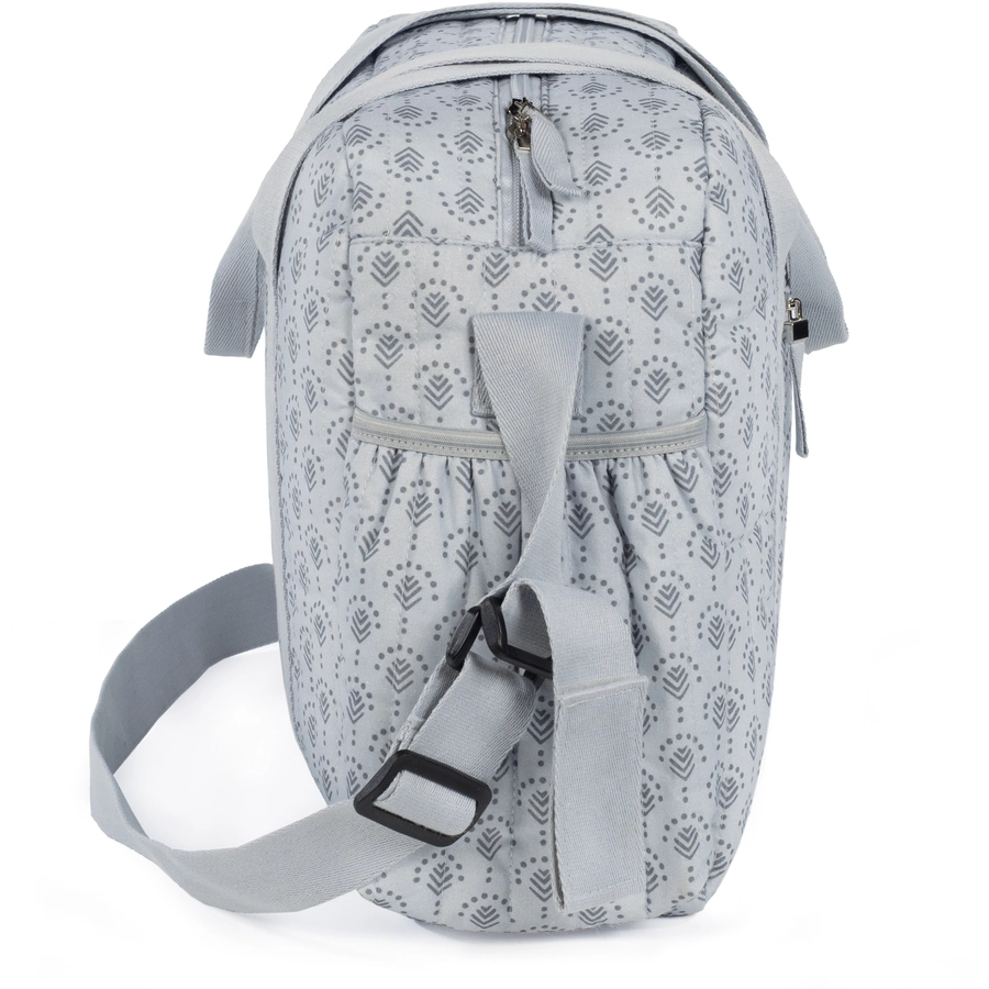 Walking Mum Wickeltasche Indian Ash grau