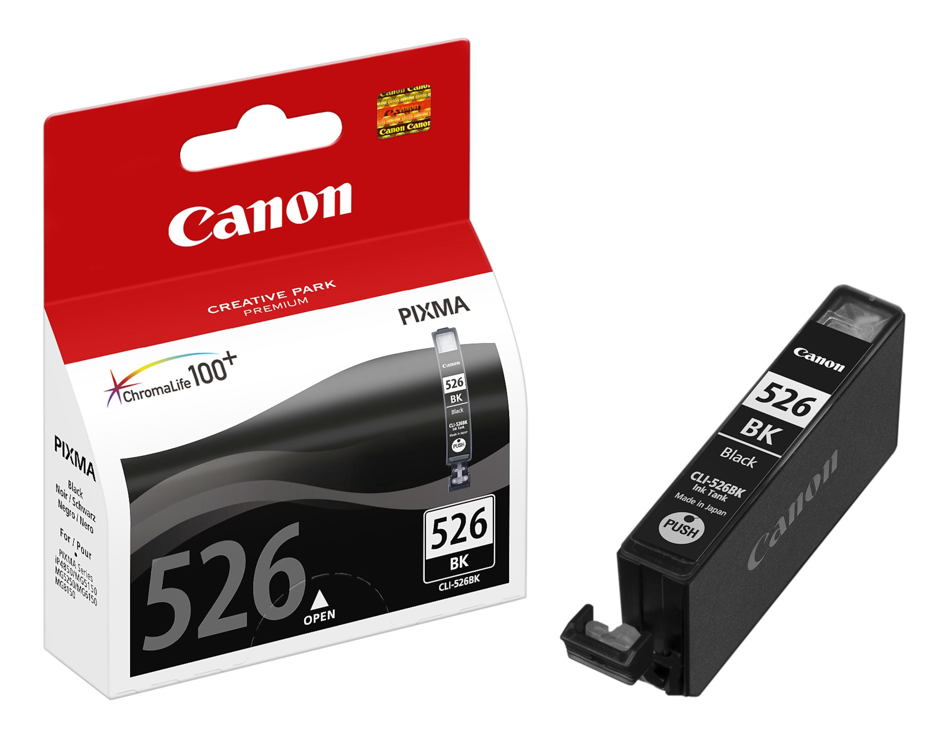 Canon CLI-526BK - Svart foto