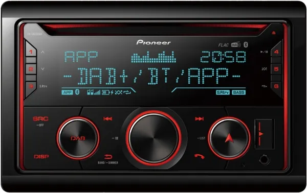 Pioneer FH-S820DAB - Bil - CD-modtager - in-dash - Double-DIN - 50 watt x 4