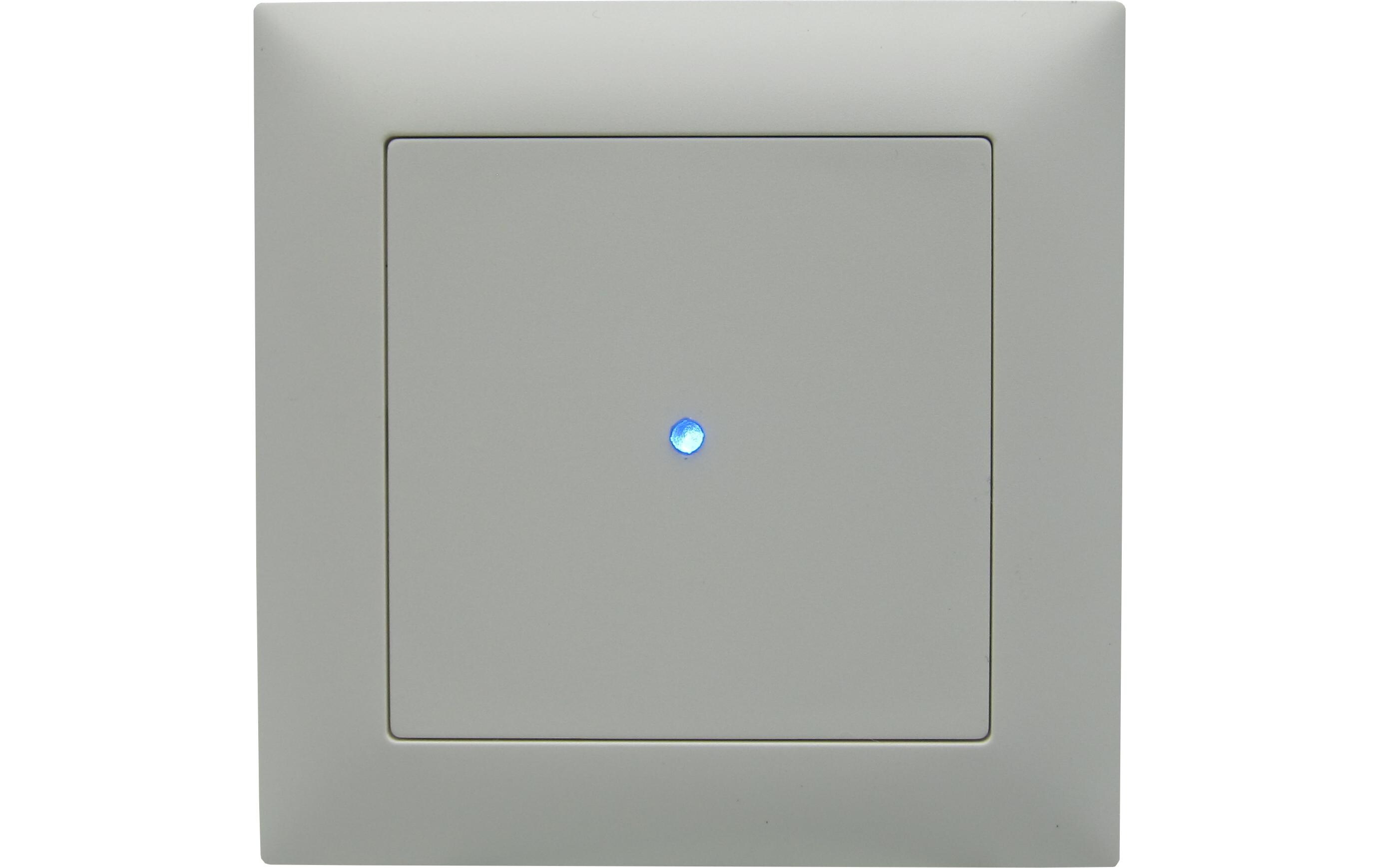 Smart Home Touch-Dimm-Taster<br>Ediziodue-kompatibler Dimm Taster mit Lastausgang