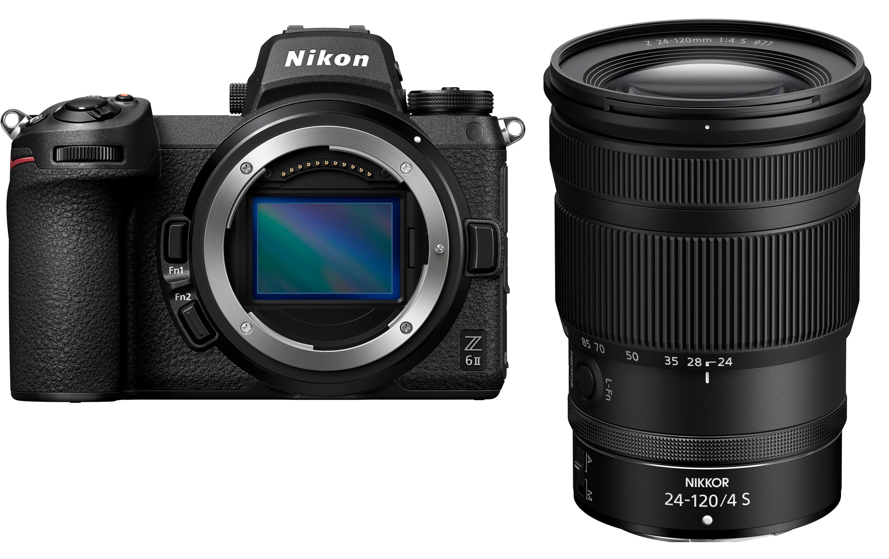 Fotokamera Z6 II 24-120 + NIKKOR Z 24-120 mm F/4 S<br>Vollformatkamera mit grenzenlosen Freiheiten