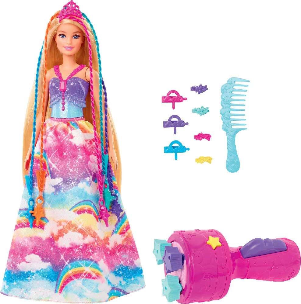 BARBIE - POUPEE TRESSES MAGIQUES