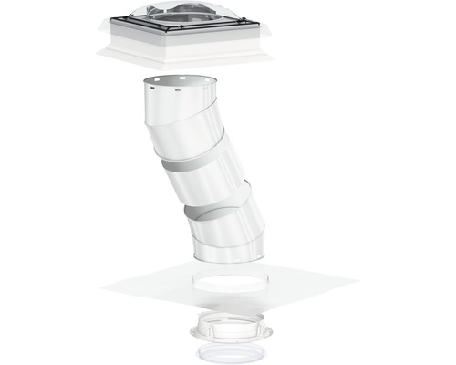 VELUX daglichtspot TCR 0K14 voor plat dak 60x60 cm incl. stijve buis
